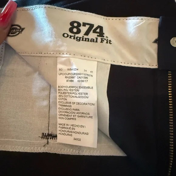 Dickies X Tresrache 874 Black and White Chinos